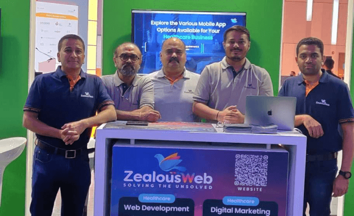 ZealousWeb Team Takes Center Stage: Showcasing Healthcare Excellence at Arab Health 2023