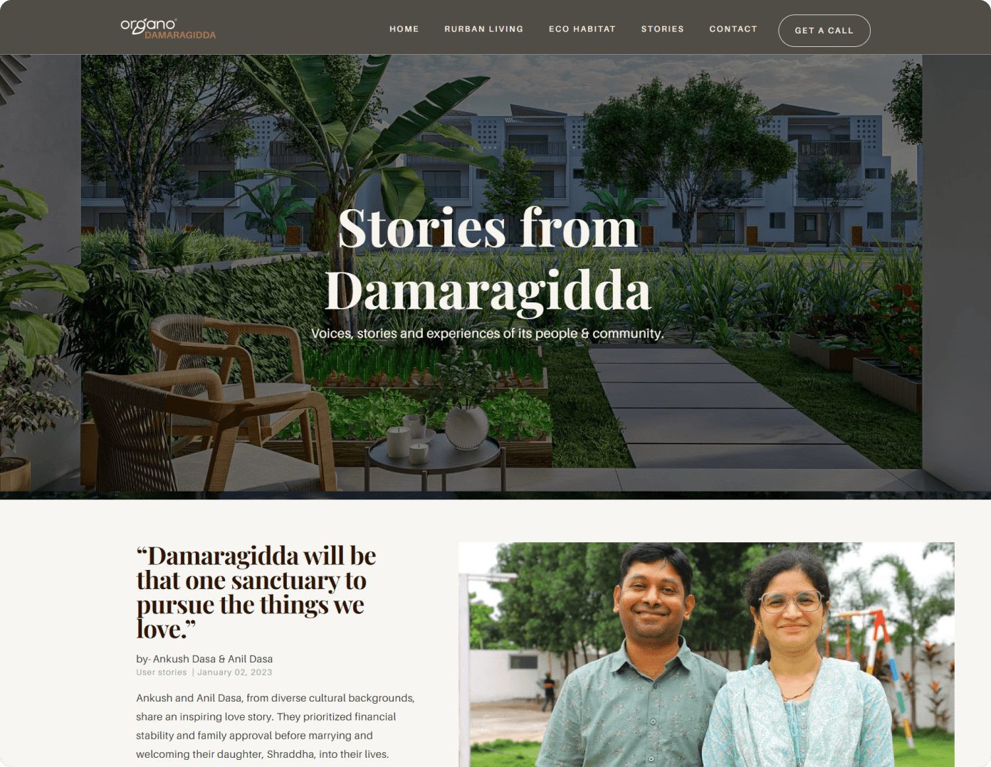 Organo Damargidda stories